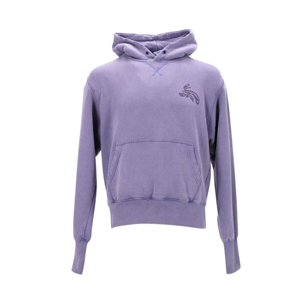 Eytys Lewis Hoodie in Purple Cotton